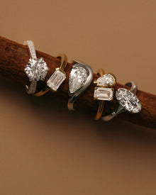 Odette Moval Diamond Engagement Ring