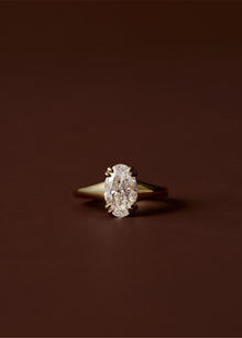 Arden Oval Diamond Engagement Ring
