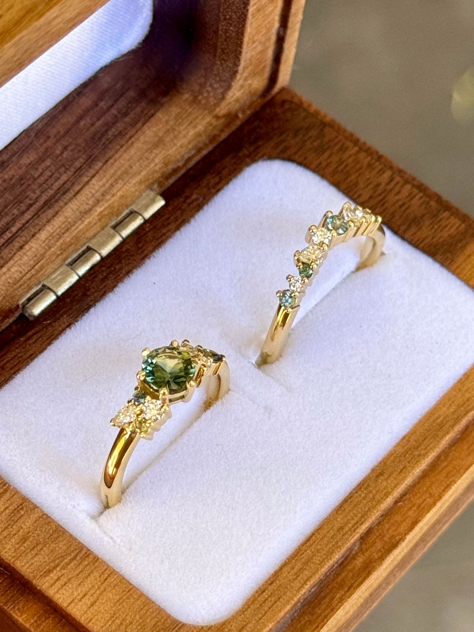 Cluster Engagement Ring Remodel
