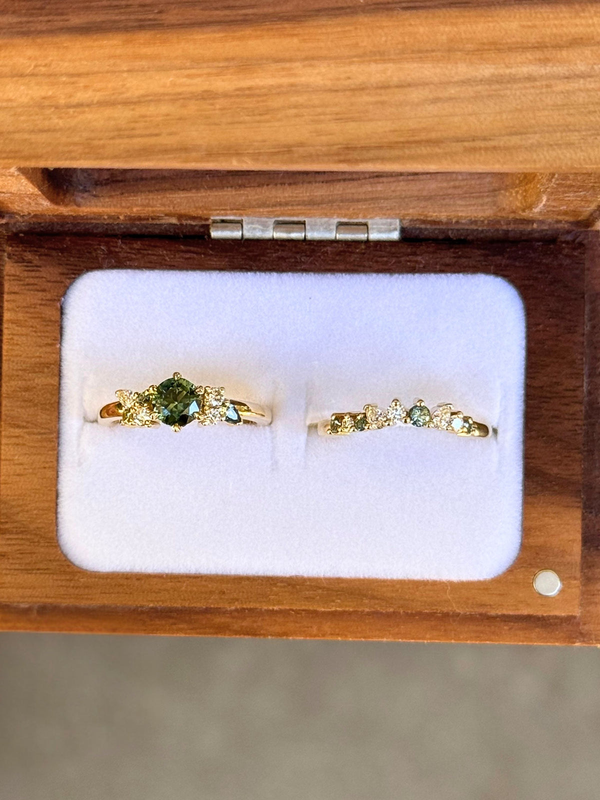 Cluster Engagement Ring Remodel