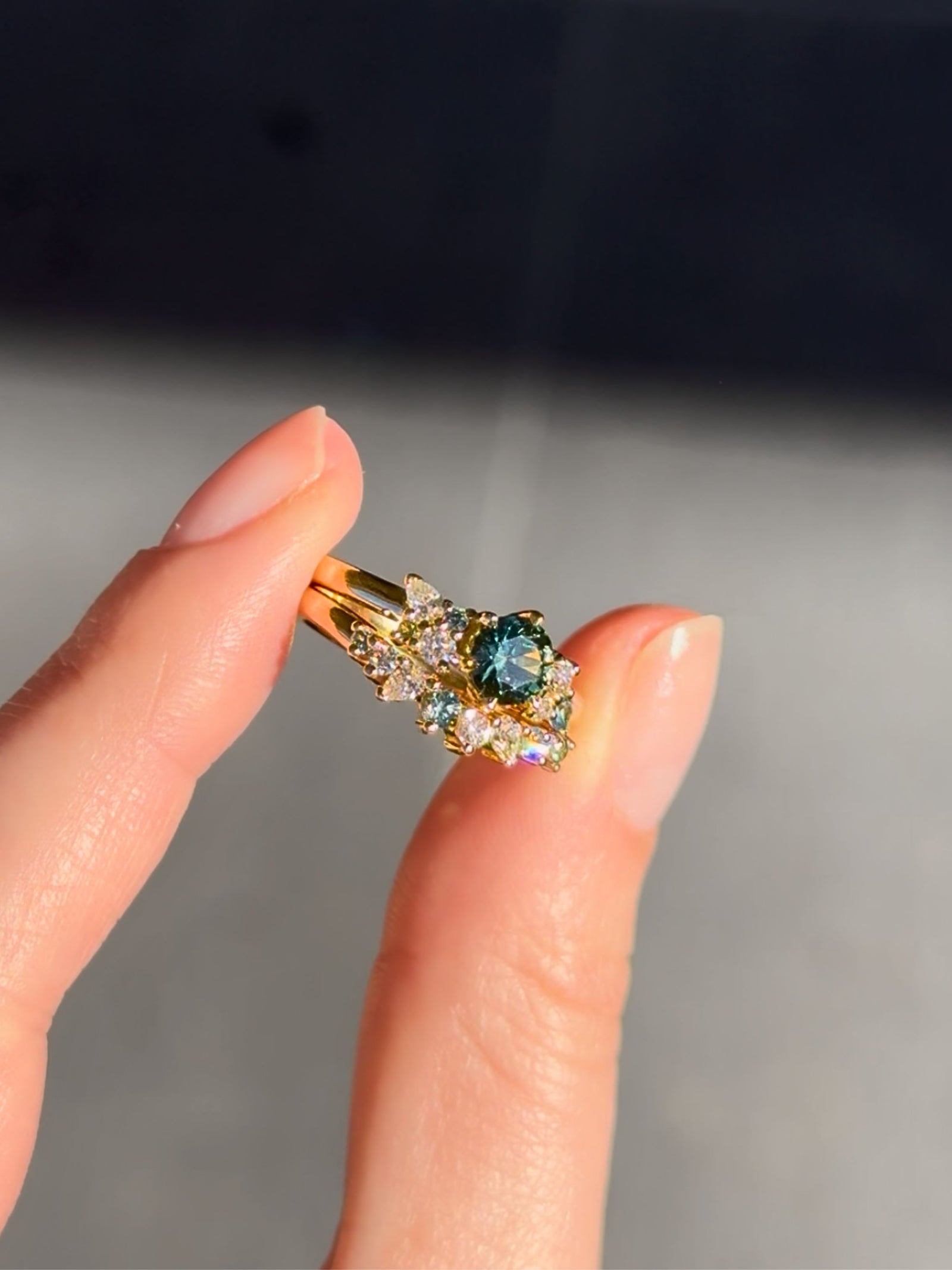 Cluster Engagement Ring Remodel