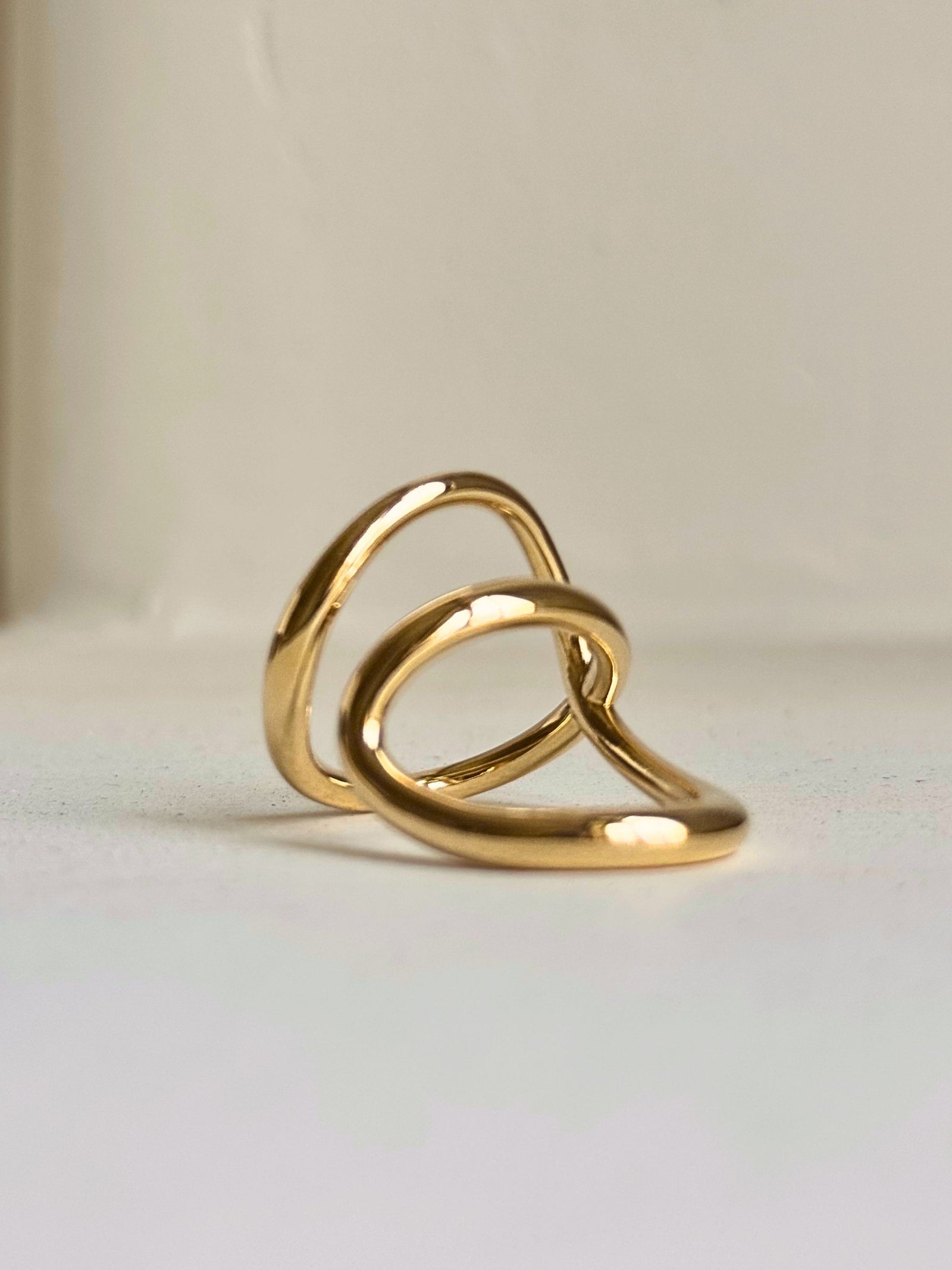 Gold Wire Wrap Ring