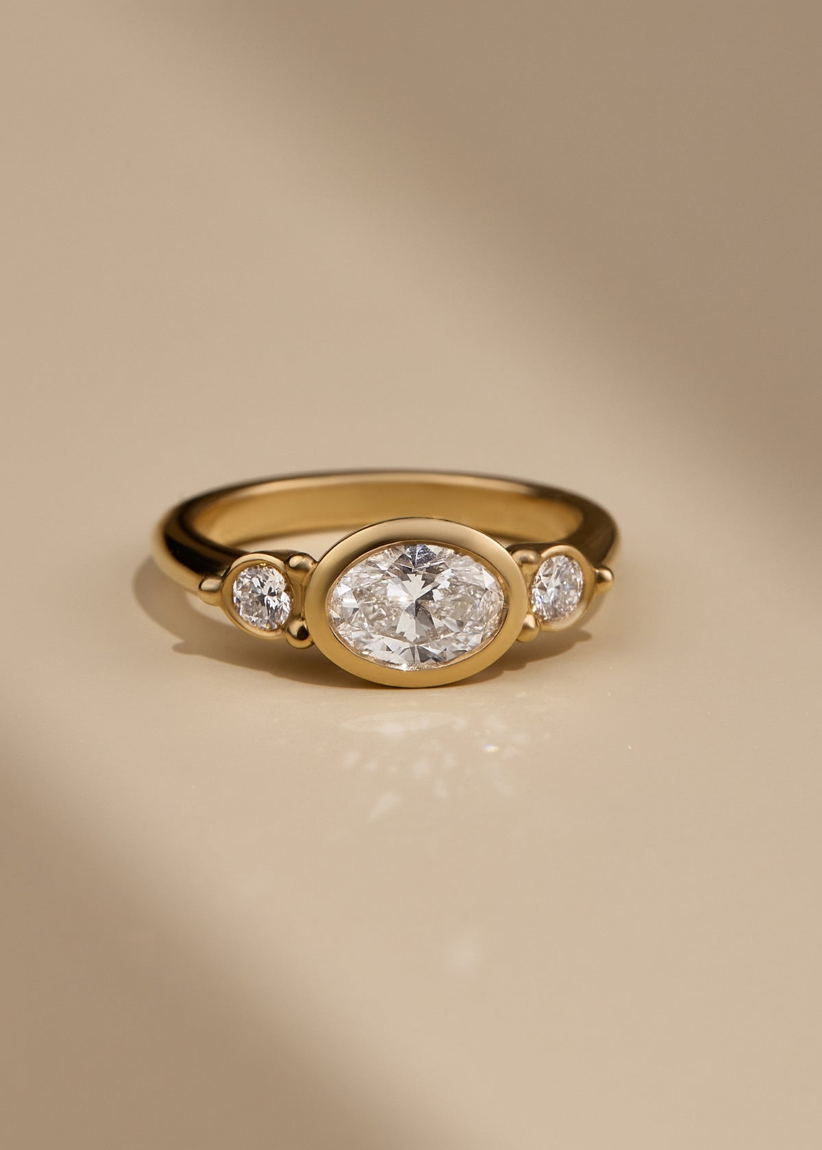 Olivia Three Stone Ring