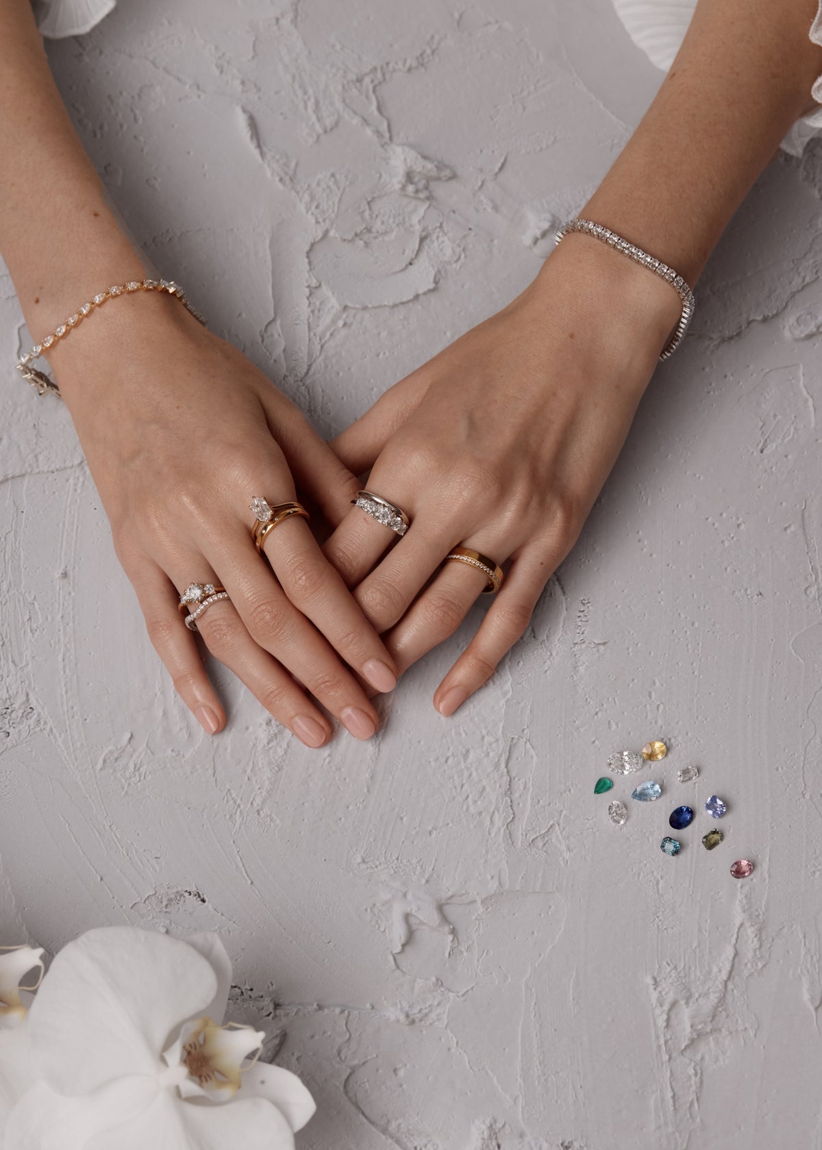 Clara Three Stone Ring