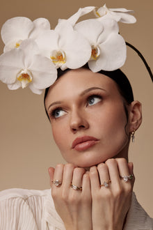 Jasmine Three Stone Ring