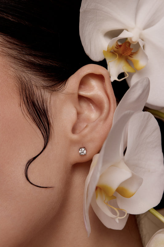 Classic Diamond Studs