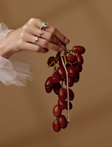 Grace Bezel Halo Engagement Ring