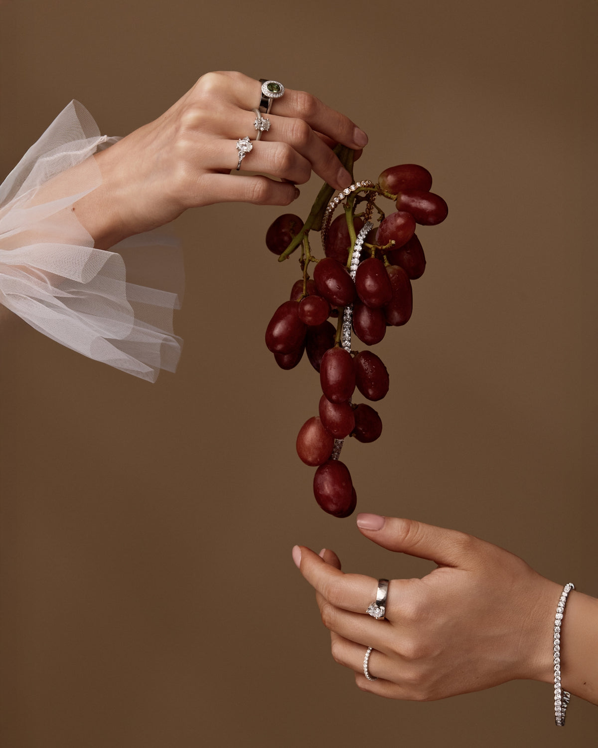 Bronte Tilted Oval Engagement Ring