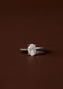 Eva Oval Solitaire Engagement Ring