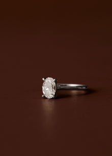 Eva Oval Solitaire Engagement Ring