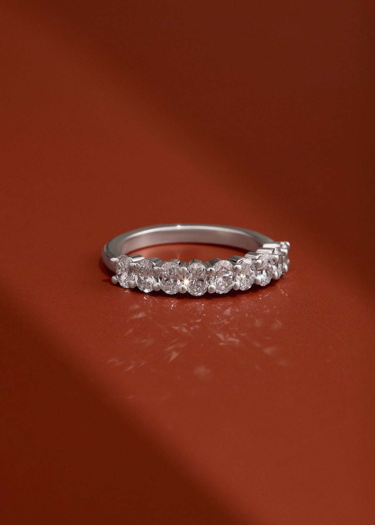Isla Oval Eternity Ring
