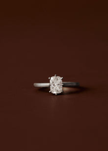 Margot Cushion Cut Solitaire Engagement Ring