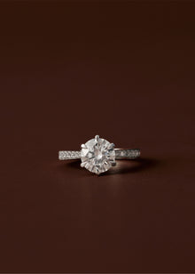 Rosalie Round Diamond Engagement Ring