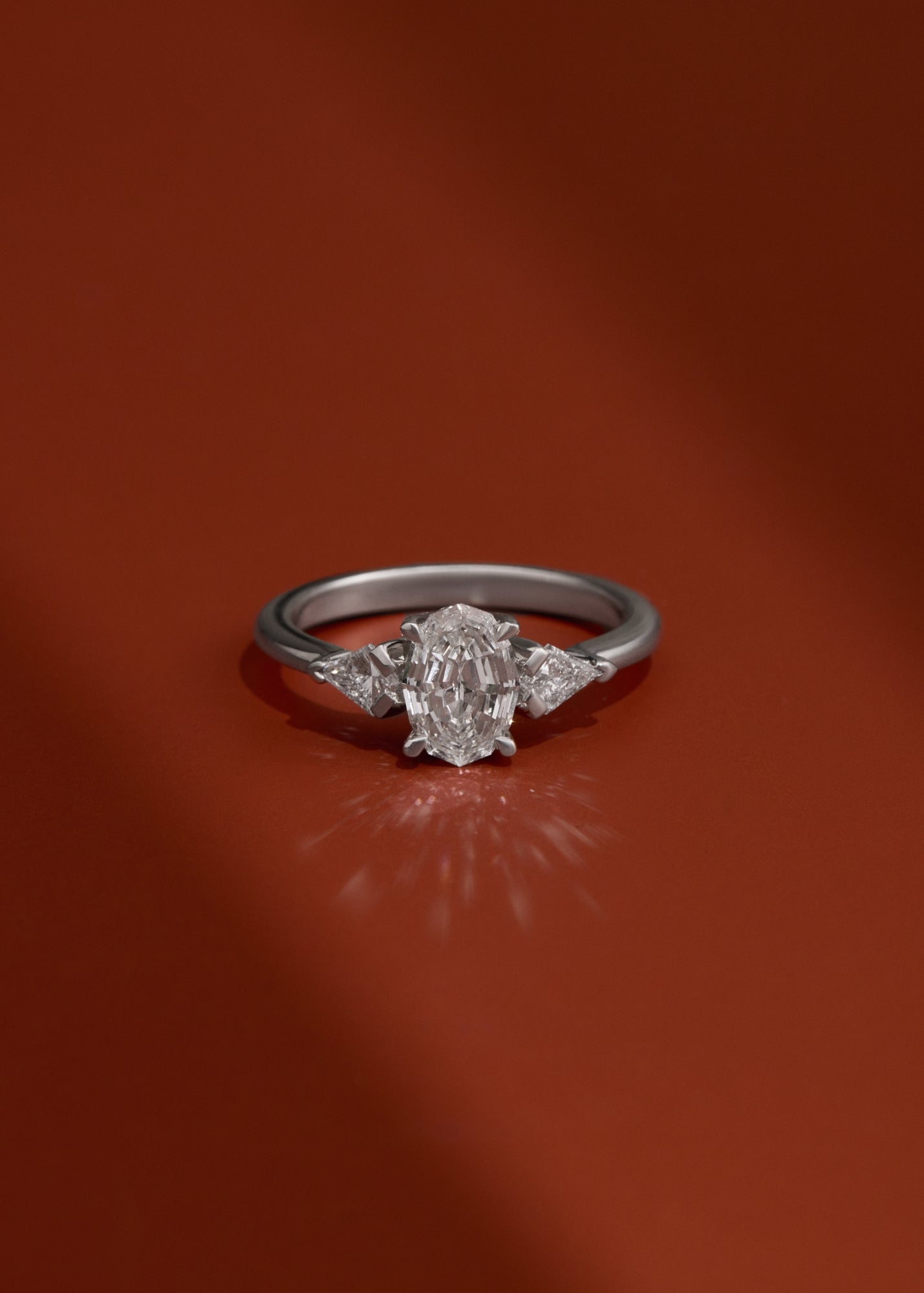Astrid Three Stone Ring