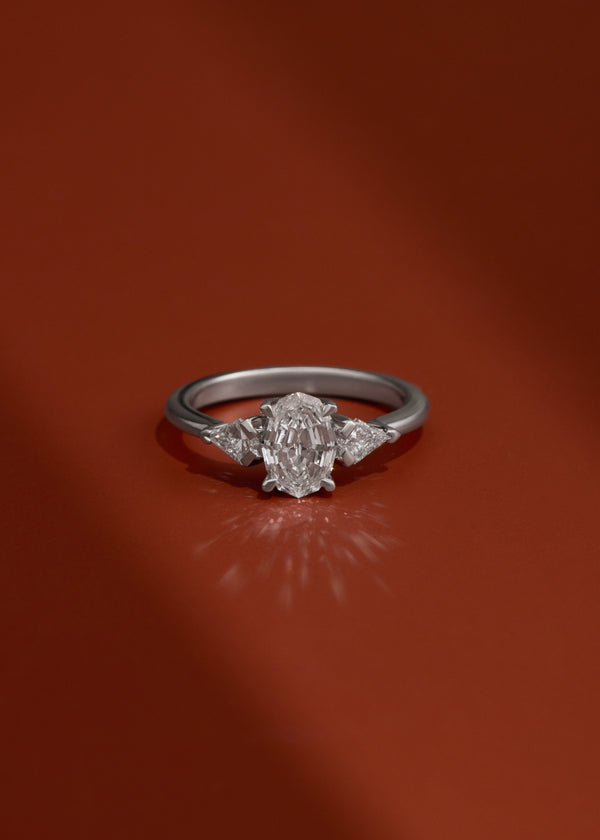 Astrid Three Stone Ring