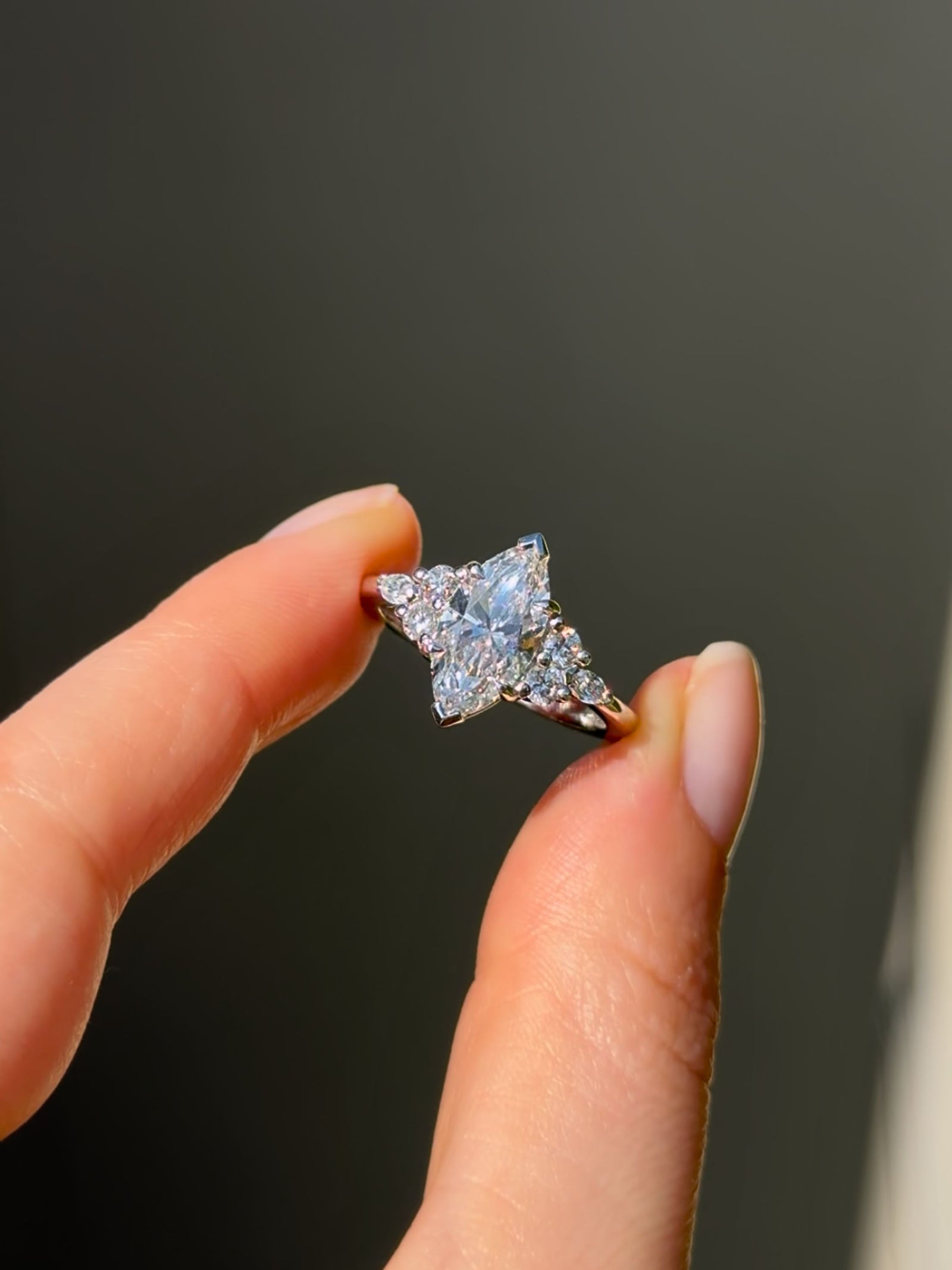 Custom Vivienne Engagement Ring