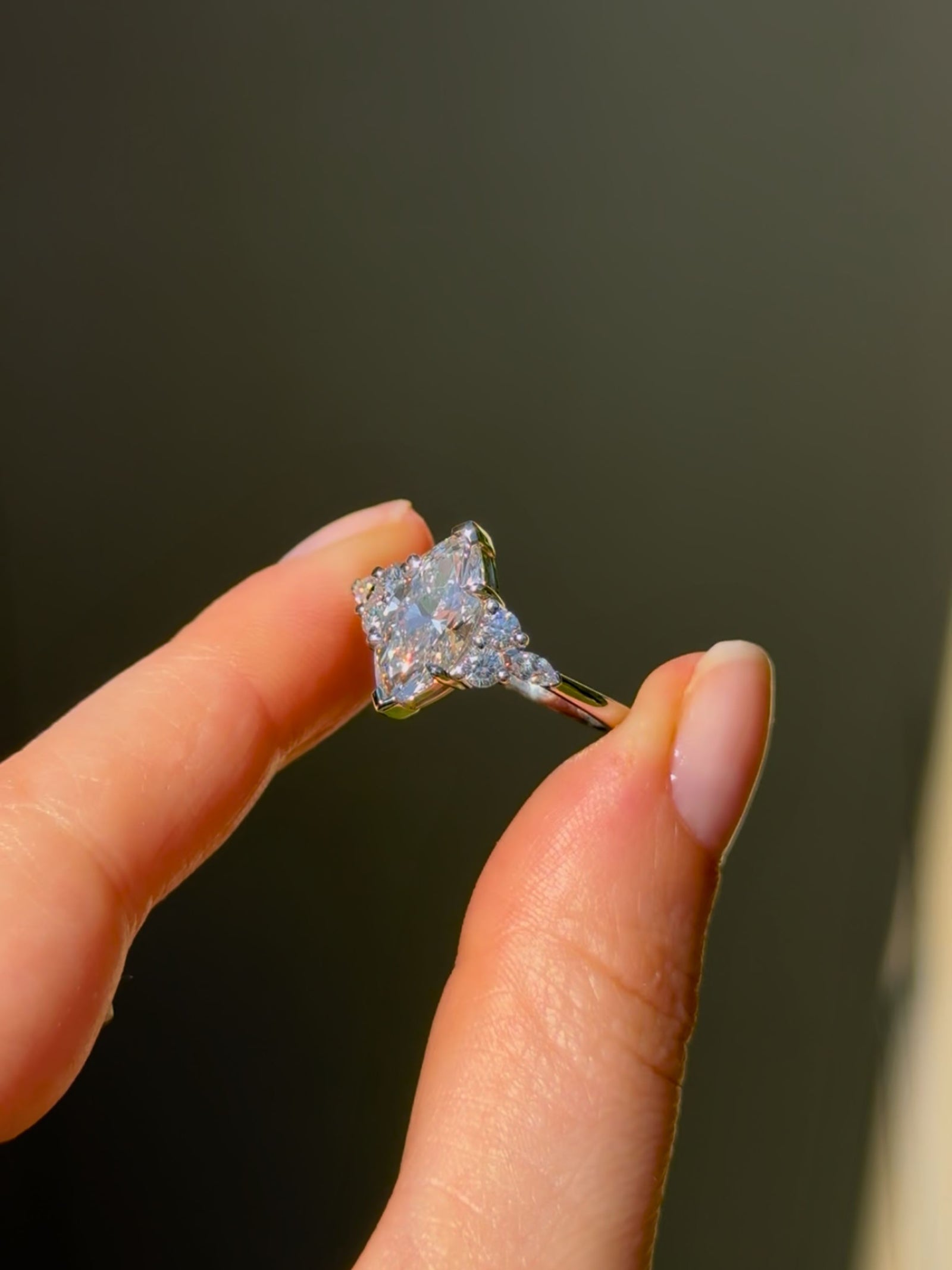 Custom Vivienne Engagement Ring