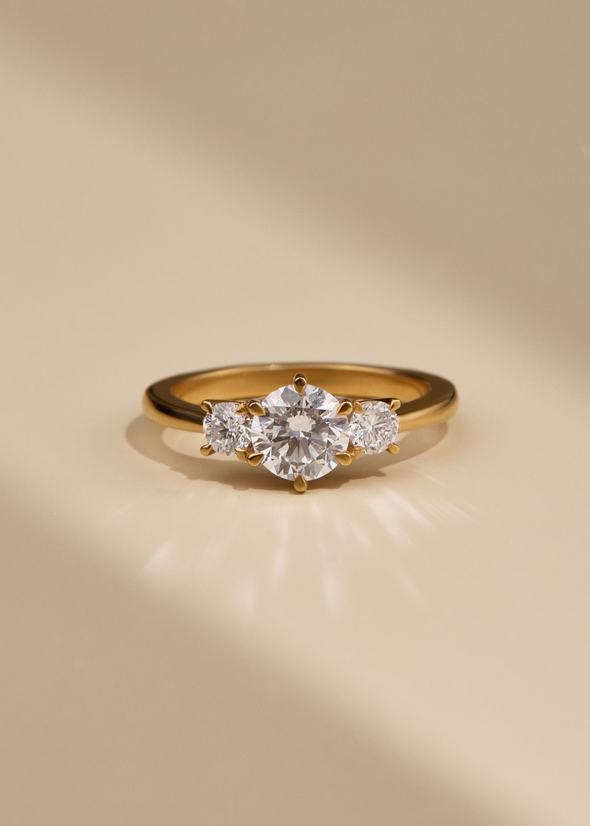 Clara Three Stone Ring