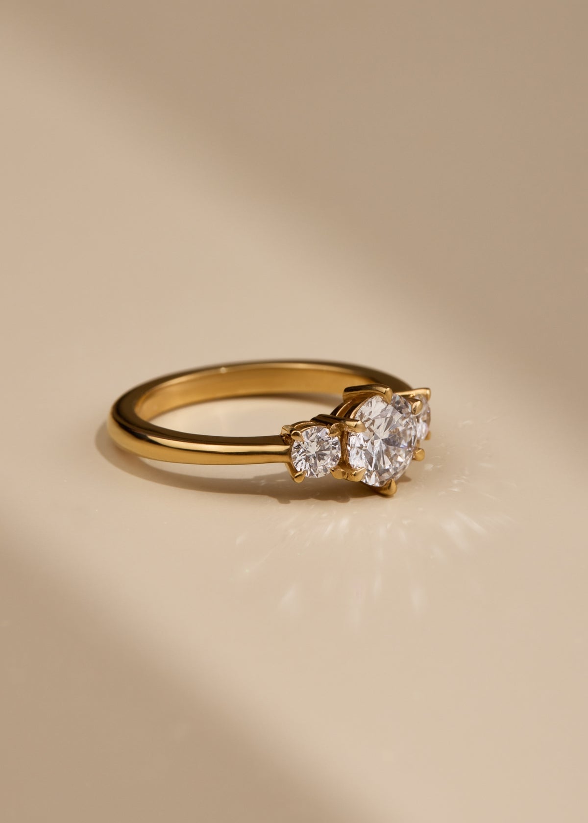 Clara Three Stone Ring