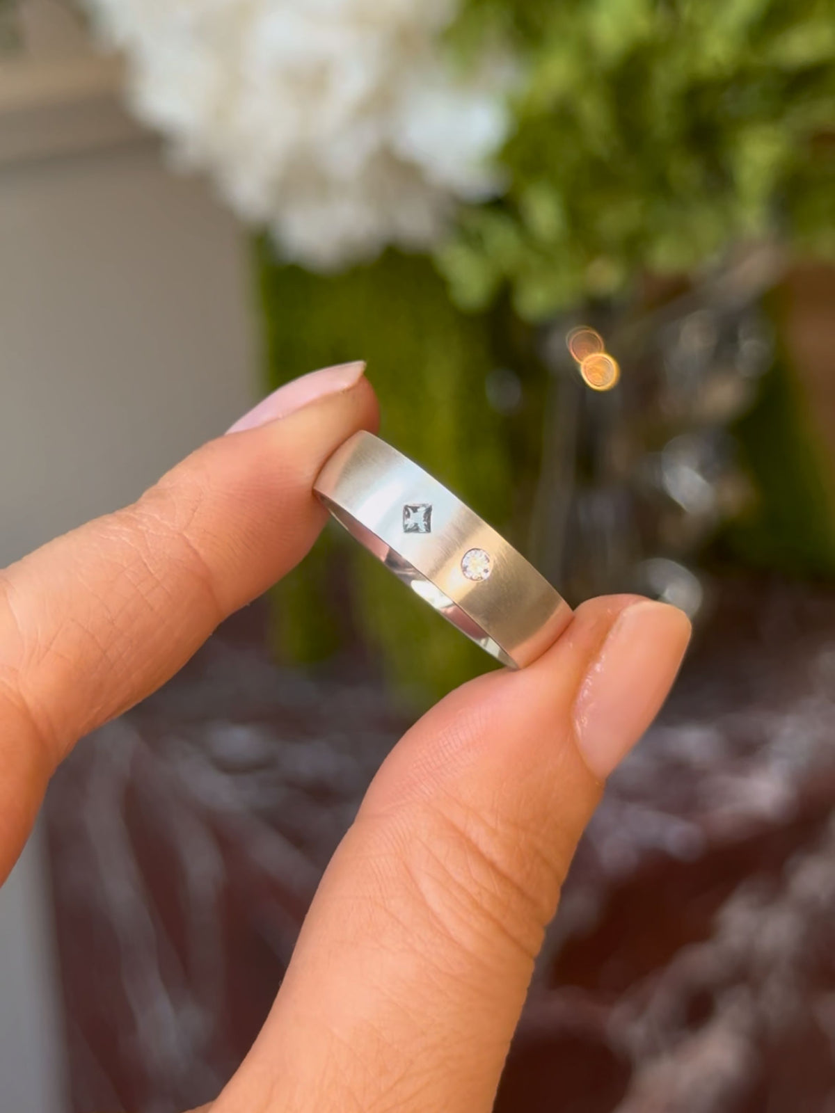 Toi Et Moi Men's Engagement Ring