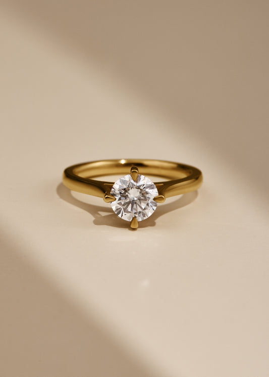 Cora Solitaire Ring