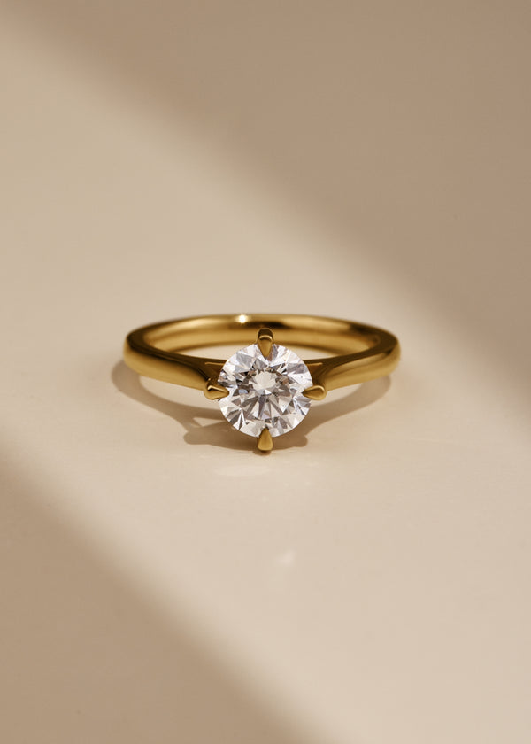 Cora Solitaire Ring