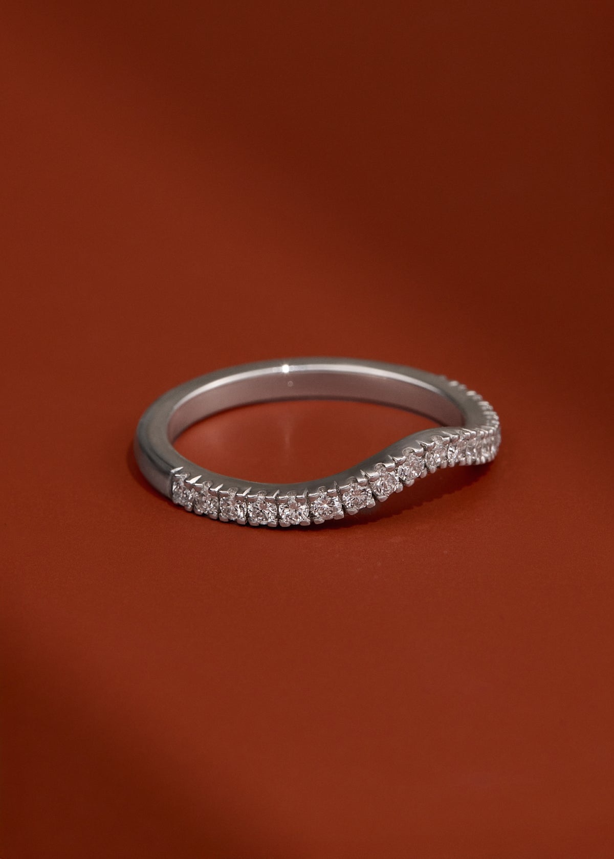 Curved Eternity Band