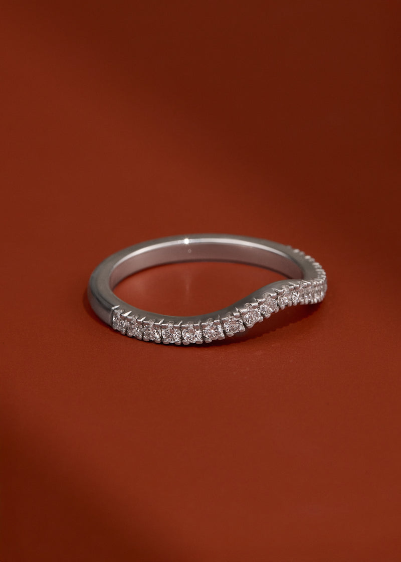 Curved Eternity Ring