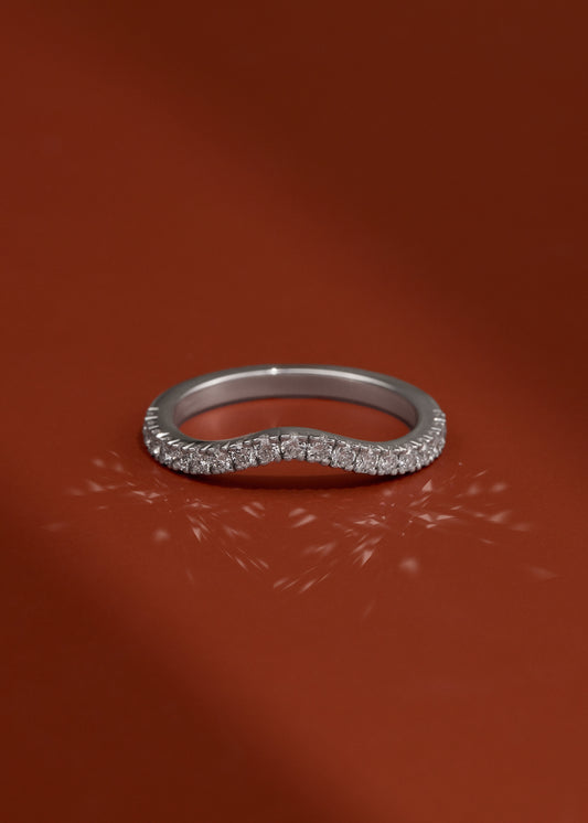 Curved Eternity Band