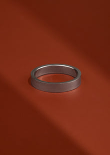 Cigar Wedding Ring - Polished or Matte