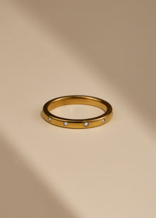 Ava Flush Set Ring