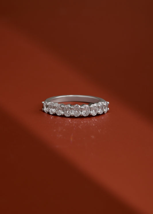 Isla Oval Eternity Ring