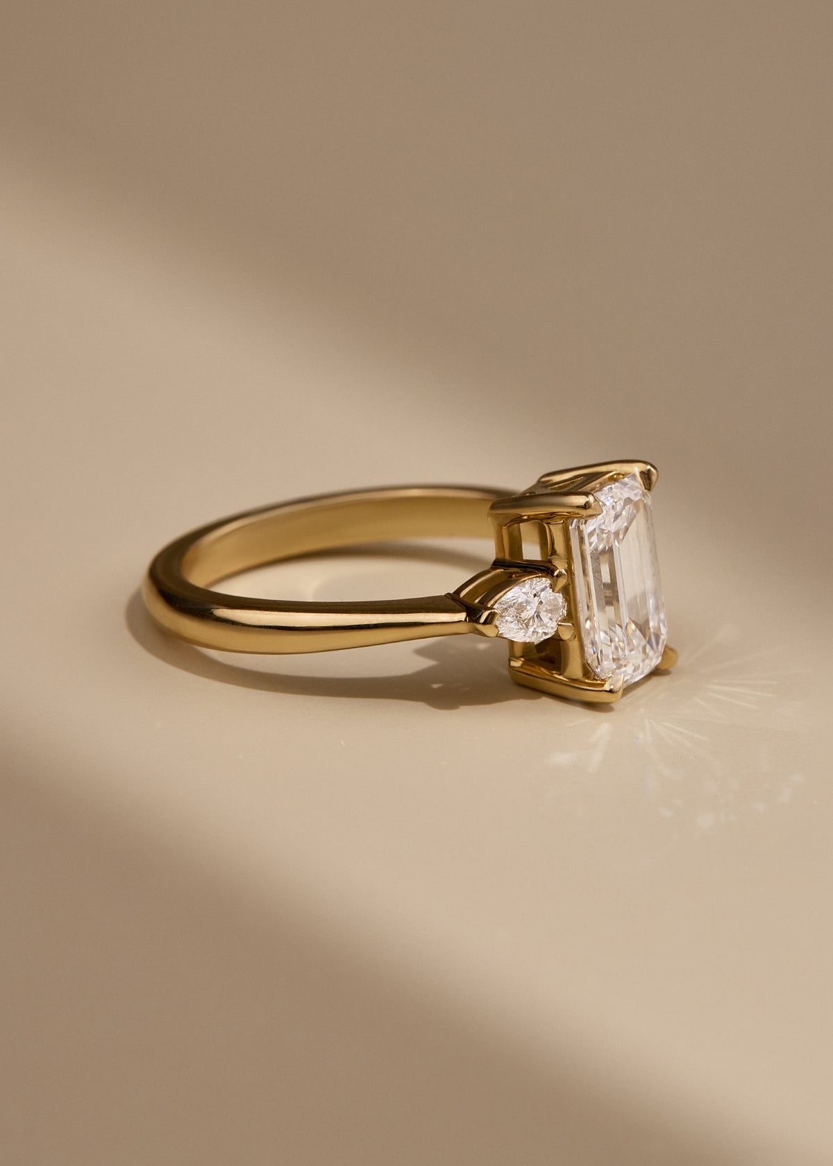 Jasmine Three Stone Ring