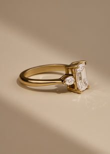 Jasmine Three Stone Ring