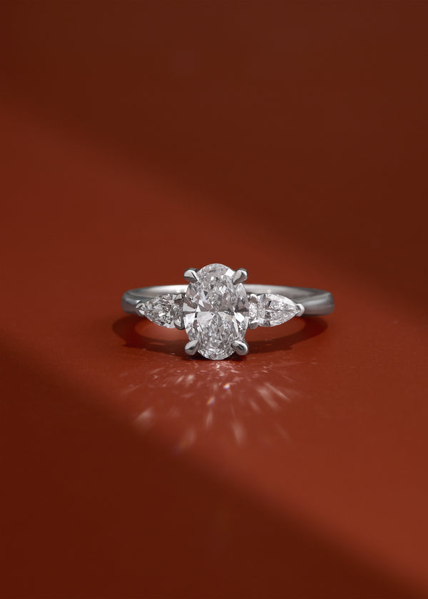 Louise Three Stone Ring