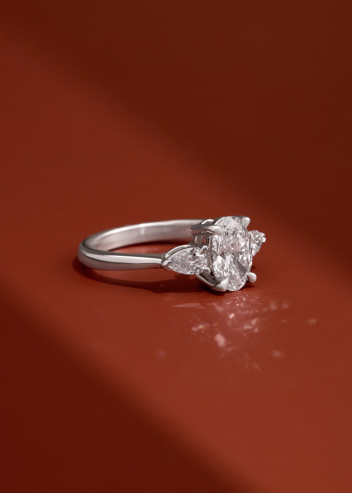 Louise Three Stone Ring