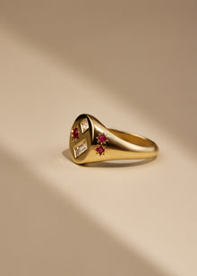 Mosaic Signet Ring