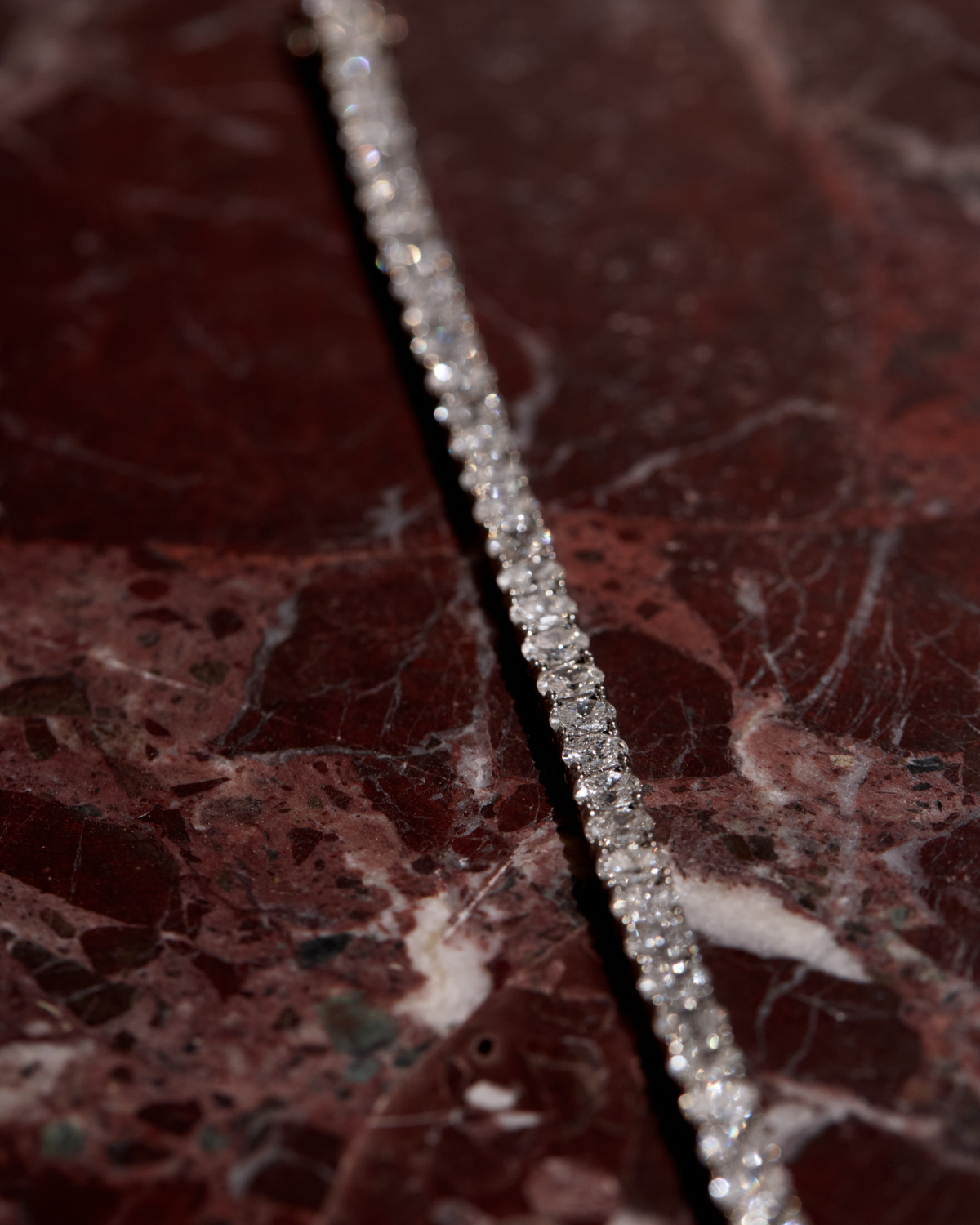 Oval Tennis Bracelet - Lab Grown Diamonds
