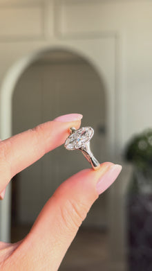 Odette Moval Diamond Engagement Ring