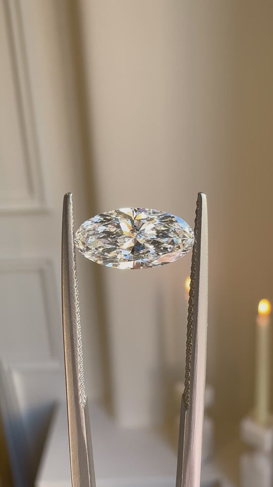 1.51ct moval cut diamond