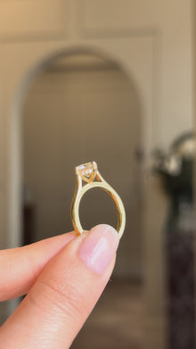 Cora Round Diamond Hidden Halo Engagement Ring