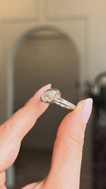 Romy Pear Diamond Engagement Ring