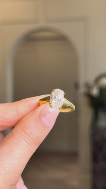 Arden Oval Diamond Engagement Ring