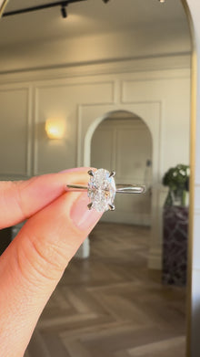 Eva Oval Solitaire Engagement Ring