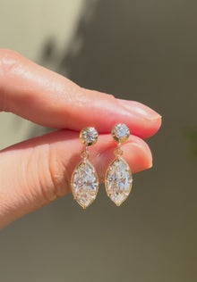 Goergian Collete Diamond Drop Earrings