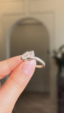 Romy Pear Diamond Engagement Ring